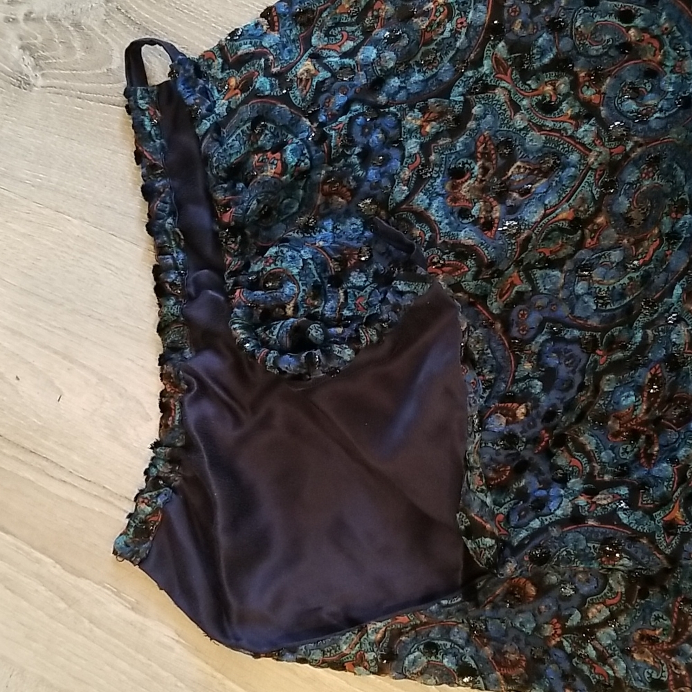 Original Design, Silk Devore Velvet Camisole And … - image 8